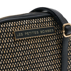 Les Petites Bombes Albane Woven Trolley Bag 2 Compartments Beige
