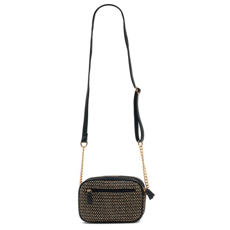 Les Petites Bombes Albane Woven Trolley Bag 2 Compartments Beige