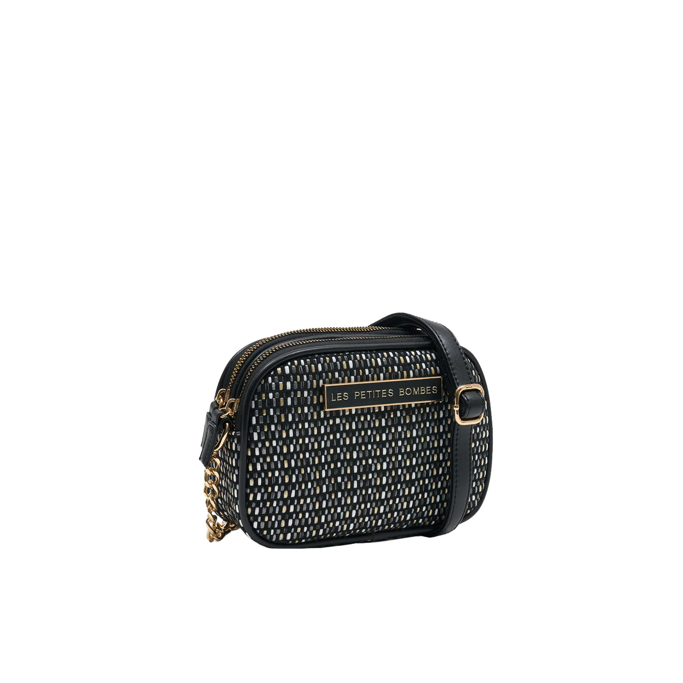 Les Petites Bombes Albane Woven Trolley Bag 2 Compartments Multicolor