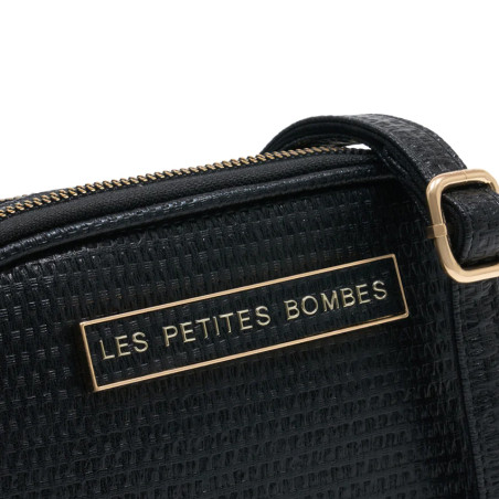 Les Petites Bombes Albane Trolley Bag 2 Compartments Black