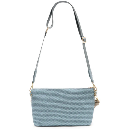 Les Petites Bombes Madisone Shoulder Bag Woven Sky