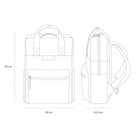 Kapten & Son Bergen Pro 16" Walnut Backpack