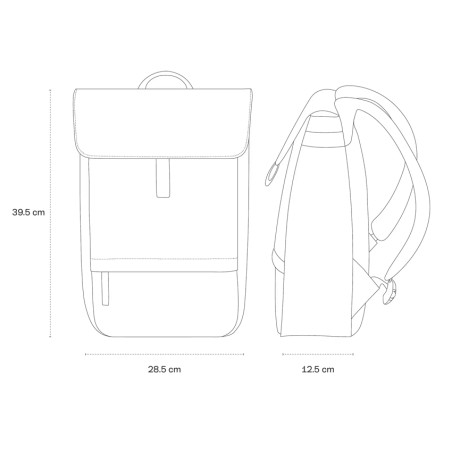 Kapten & Son Fyn 16" Laptop Backpack Muted Rose