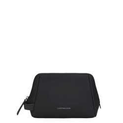 Kapten & Son Trevi All Black Toiletry Bag