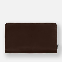 Ateliers Fourès Calista Perséphone Grand Portefeuille H68 Café dos