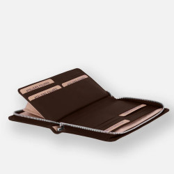 Ateliers Fourès Calista Perséphone Grand Wallet H68 Coffee