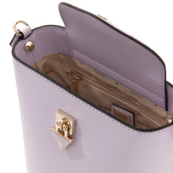 Guess Patsie Mini Bucket Bag Lila