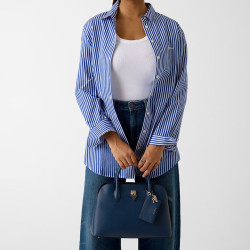 Guess Patsie Dome Handbag Navy