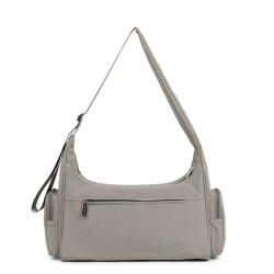 Lancaster Basic Pocket Shoulder Bag 510-92 Galet Fonce