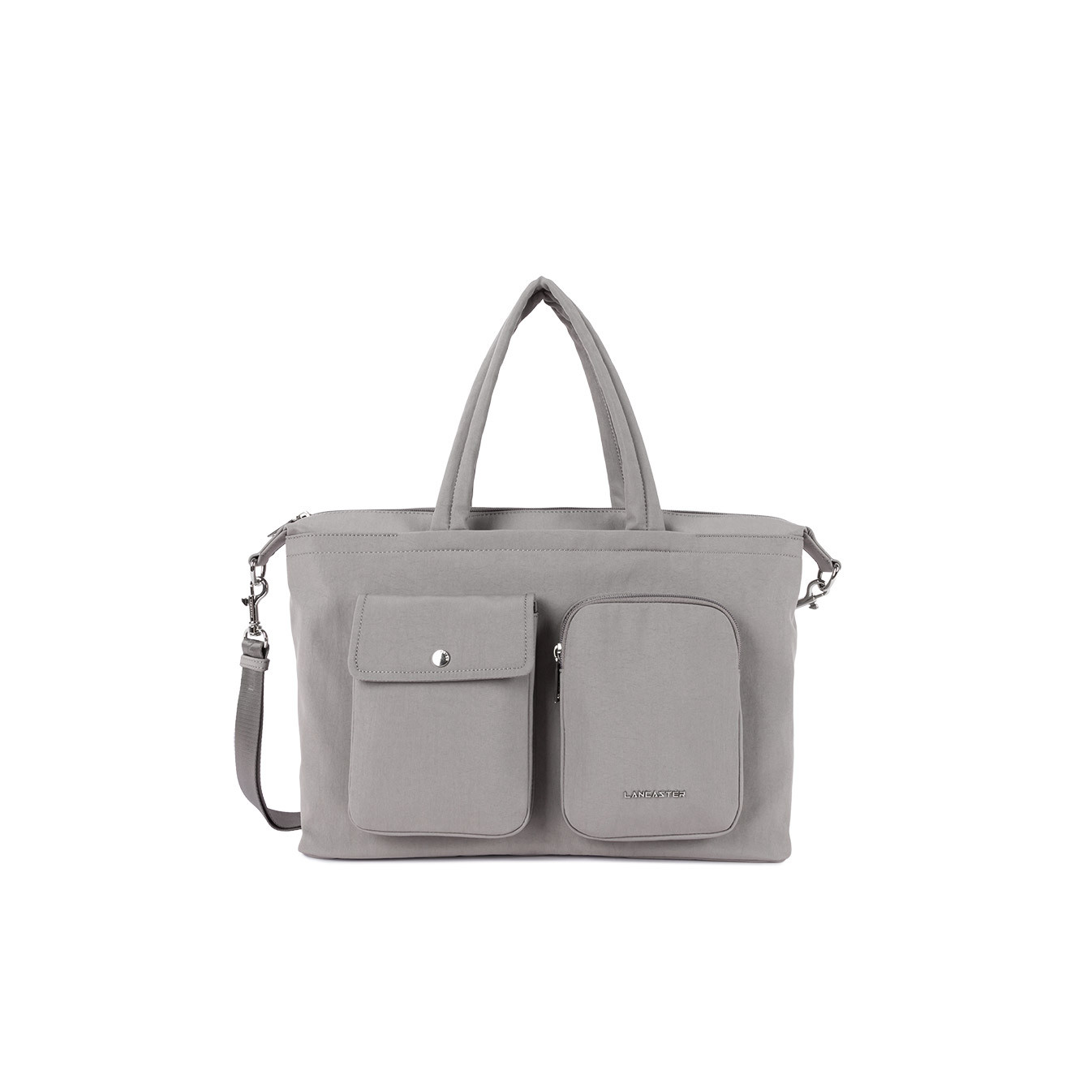 Lancaster Basic Pocket Sac Cabas 510-93 Galet Fonce