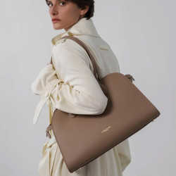 Lancaster Donna Hopper Large Shopping Bag in Smooth Calfskin 531-12...