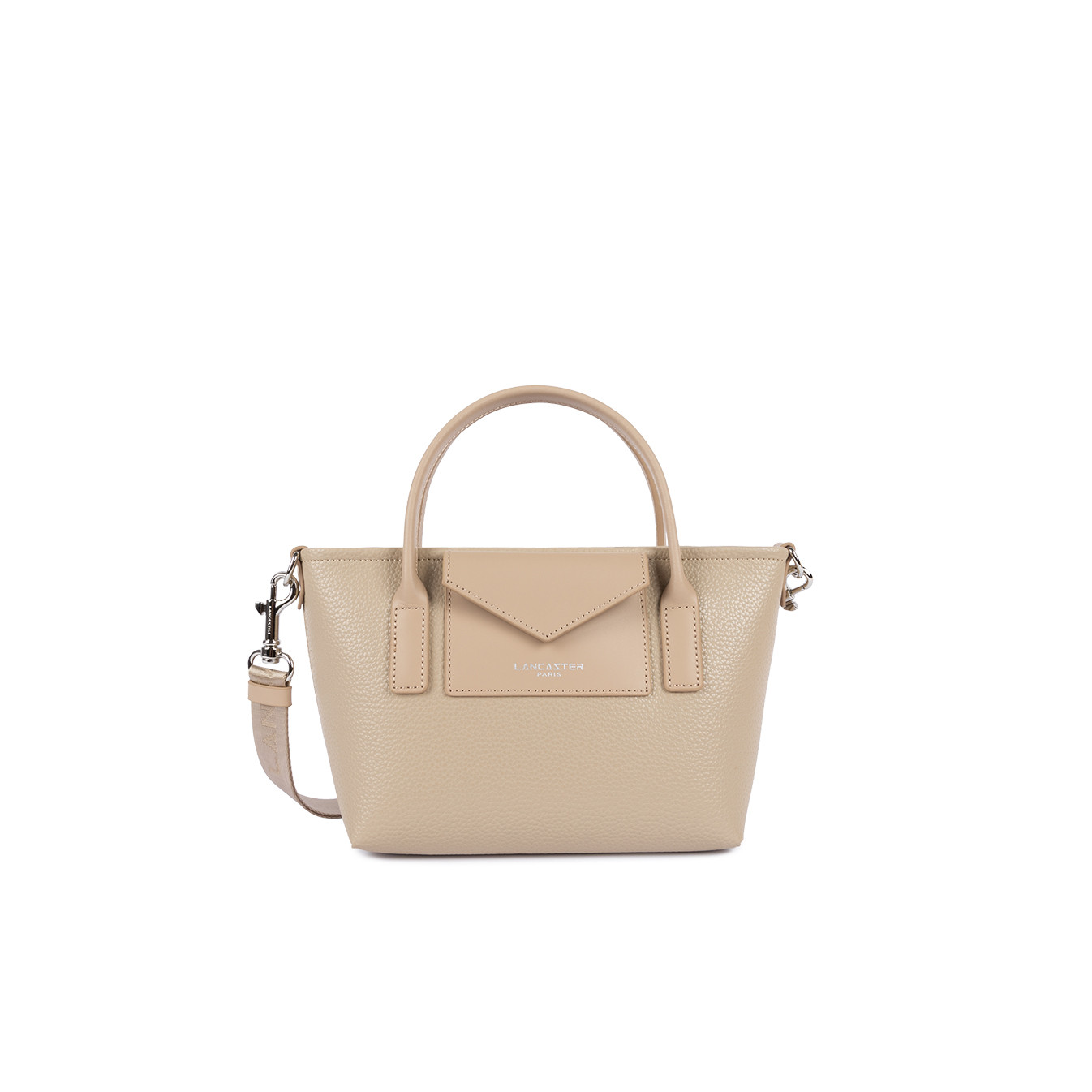 Lancaster Maya Double Kba Handbag 517-101 Dark Beige