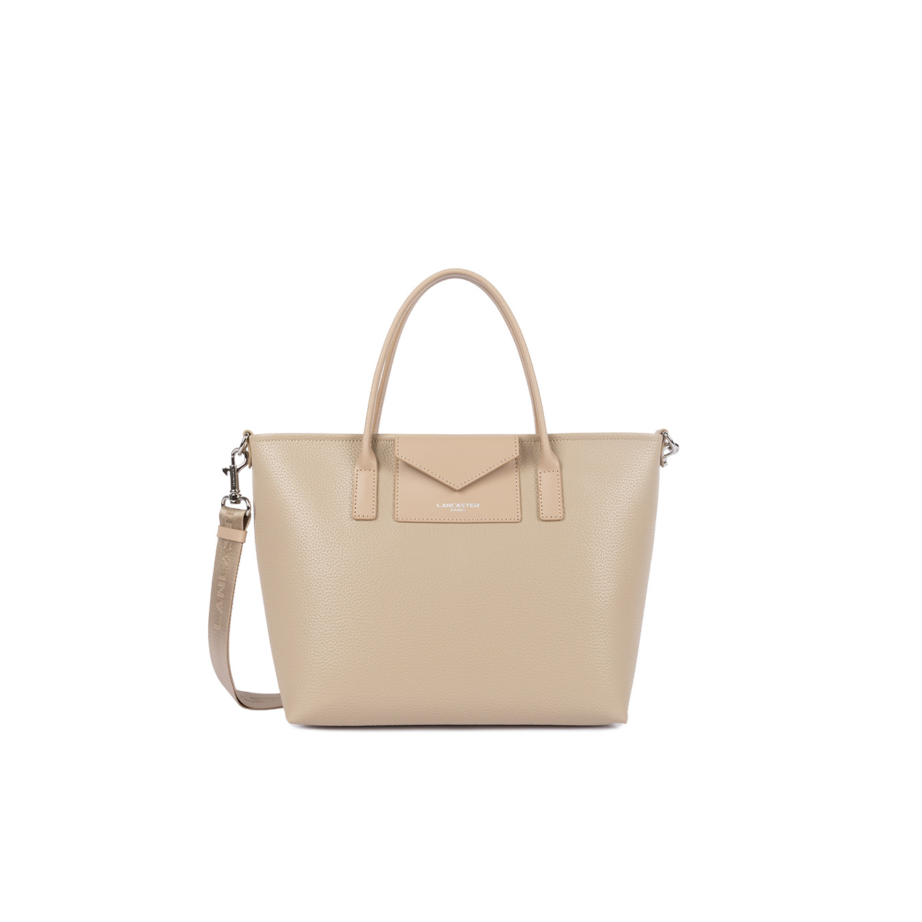 Lancaster Maya Double Kba Shopping Bag 517-102 Dark Beige