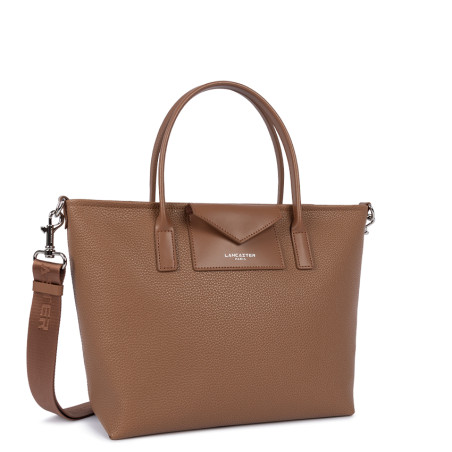 Lancaster Maya Double Kba Shopping Bag 517-102 Mocha