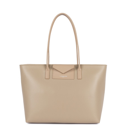 Lancaster Maya Double Kba Shopping Bag 517-103 Dark Beige