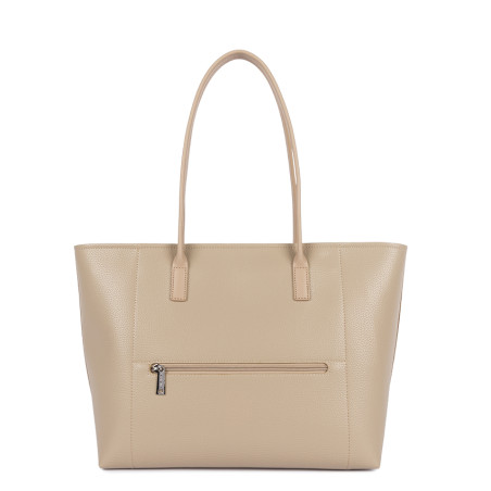 Lancaster Maya Double Kba Shopping Bag 517-103 Dark Beige