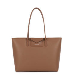 Lancaster Maya Double Kba Sac Shopping 517-103 Moka