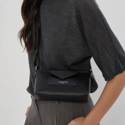 Lancaster Maya Double Kba Pochette Organisée 517-104 Noir porté
