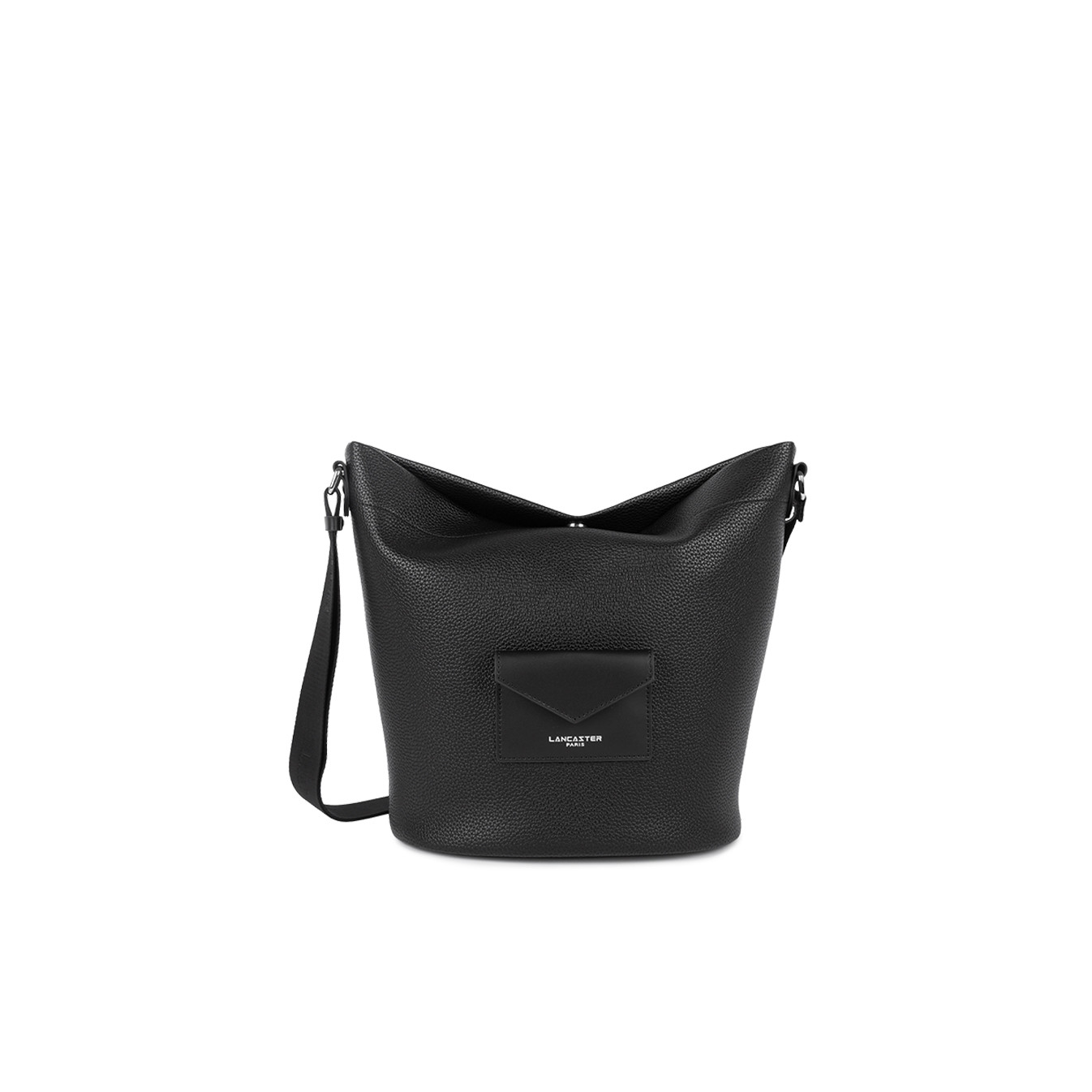 Lancaster Maya Double Kba Sac Seau En Cuir 517-107 Noir