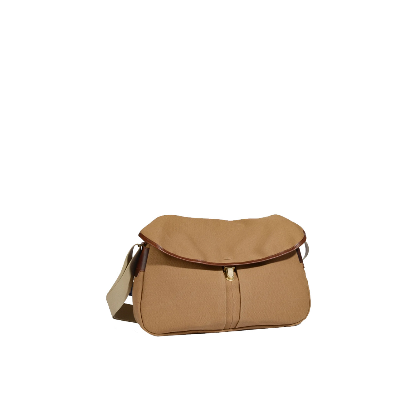 Bleu De Chauffe Léon Cotton Canvas Sling Bag