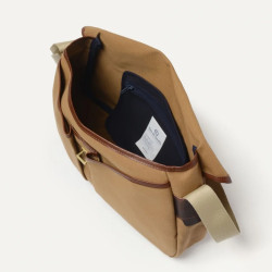 Bleu De Chauffe Léon Cotton Canvas Sling Bag