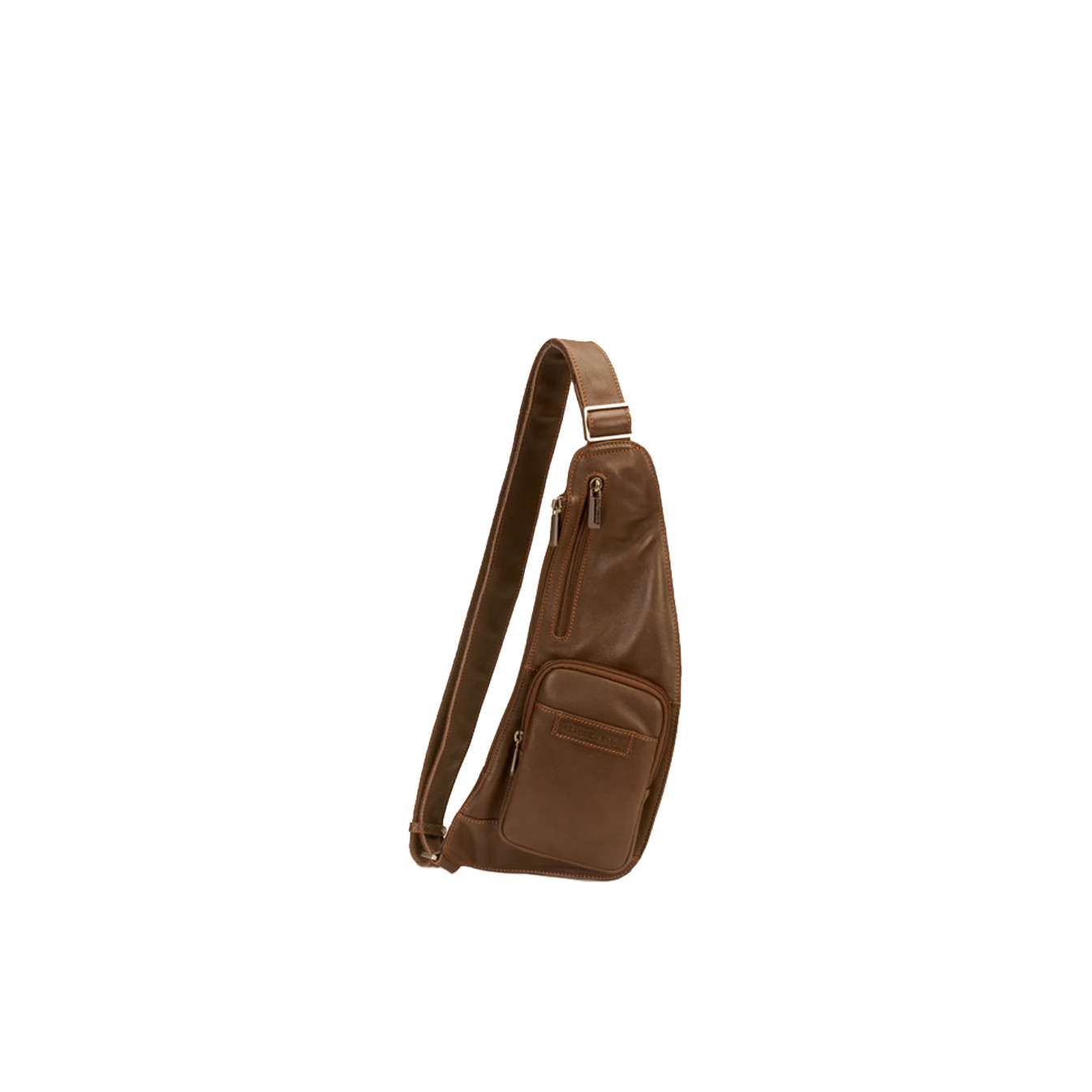 Arthur et Aston Johany Sac Holster En Cuir Chataigne