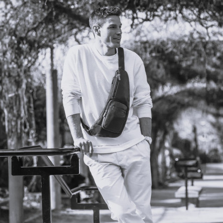 Arthur and Aston Johany Leather Holster Cognac Bag
