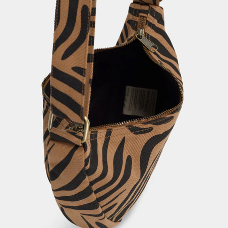Hindbag Banana Bag Andrea Organic Cotton Zebra Cinnamon