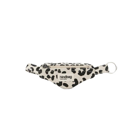 Hindbag Côme Keychain Banana Bag Ecru Leopard