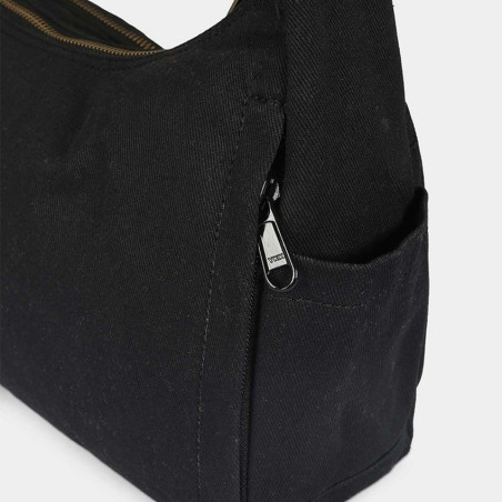 Hindbag Emile Multipocket Organic Cotton Drawstring Bag Black