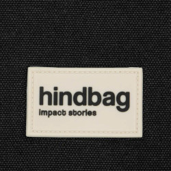 Hindbag Emile Multipocket Organic Cotton Drawstring Bag Black