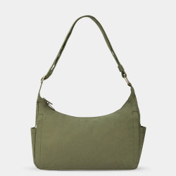Hindbag Emile Multipocket Organic Cotton Drawstring Bag Olive