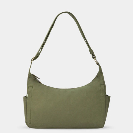 Hindbag Emile Multipocket Organic Cotton Drawstring Bag Olive