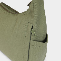 Hindbag Emile Multipocket Organic Cotton Drawstring Bag Olive