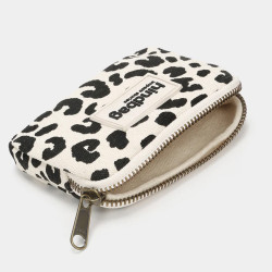 Hindbag Lili Small Coin Purse Leopard Cream