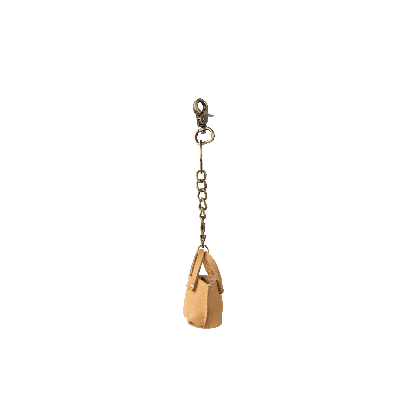 Biba B Minibag Keychain in the Shape of a Washed Leather Bag BMB1L ...