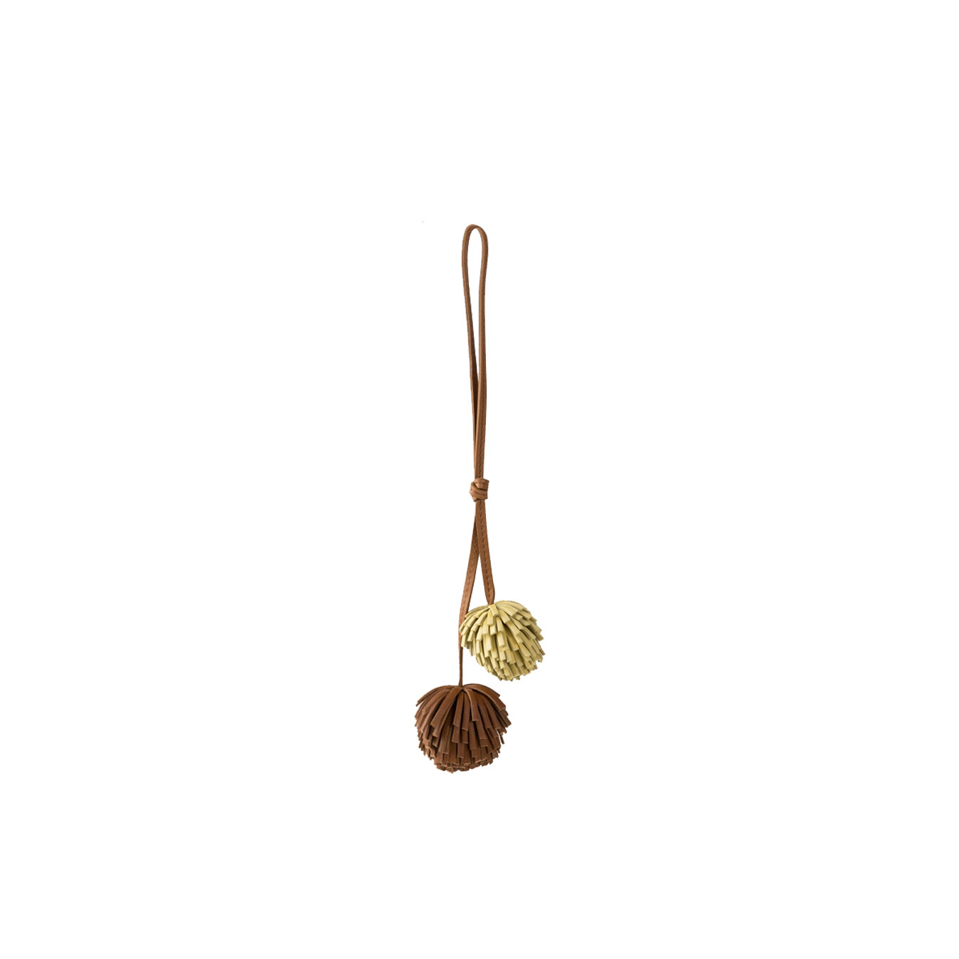 Biba Connecticut Keychain Pompons En Cuir COH8L Lima