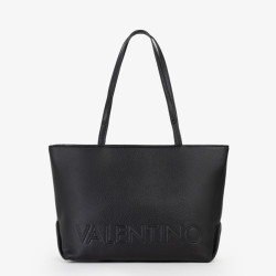 Valentino Maiam Shopping Bag with Detachable Pouch Nero