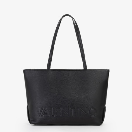 Valentino Maiam Shopping Bag with Detachable Pouch Nero