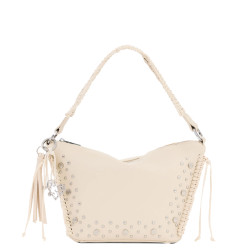 Desigual Gallium Besace Cloutée Crudo Beige