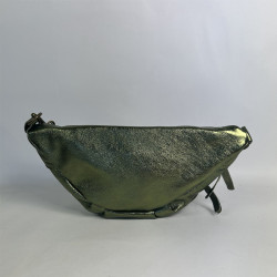 Shiny Leather Banana Bag Farfouillette