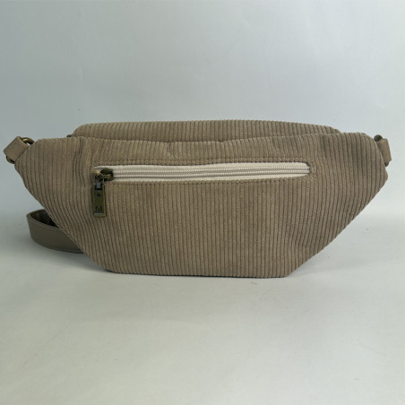 Banana Velour Farfouillette Taupe
