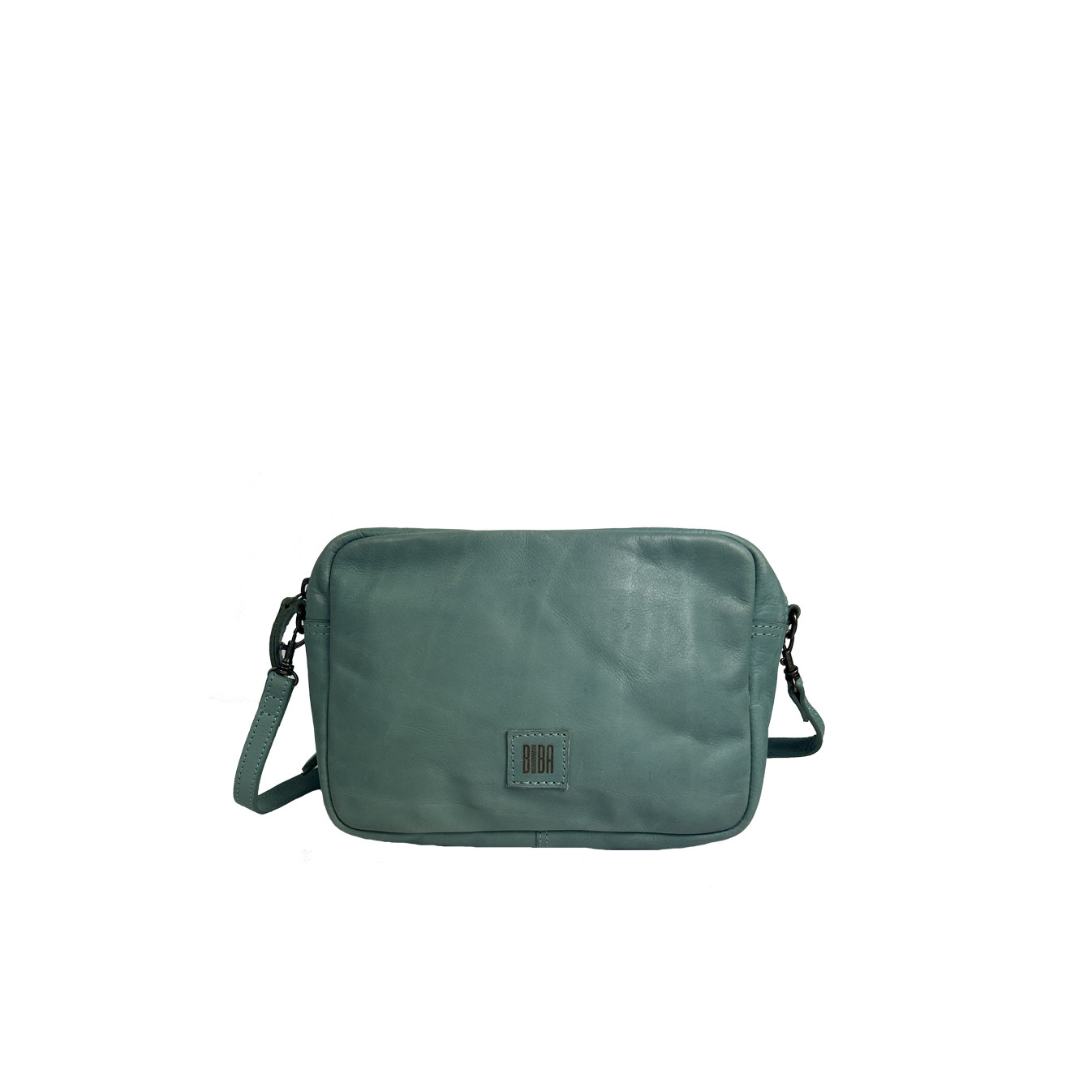 Biba Boston Sac Bandoulière En Cuir BT32 Turquesa