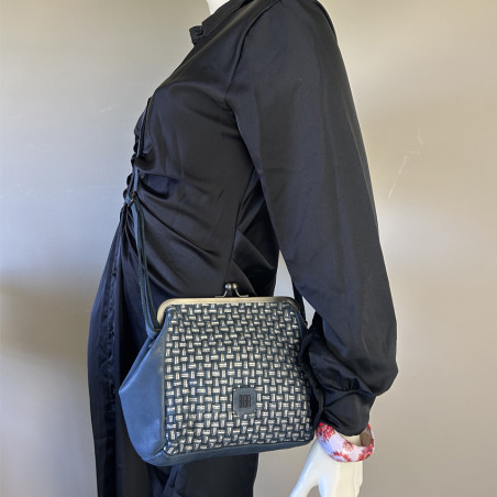 Biba Kansas Blink Sac Bandoulière KAB21L Azul porté