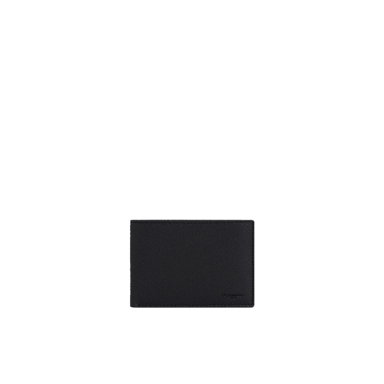 The Tanner Charles Bi-fold Grainy Leather Wallet with Flap