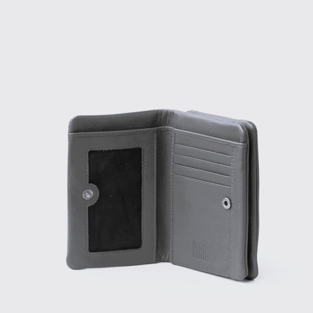 Biba Soft Mousse Large Vertical Wallet in Natural Leather SFM4L Crudo