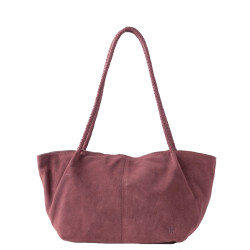 Biba Somerville Small Tote Bag in Leather SOR4L Malva