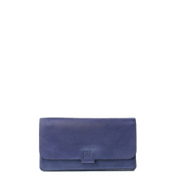 Biba Veta Large Washed Leather RFID Wallet VET2L Violeta