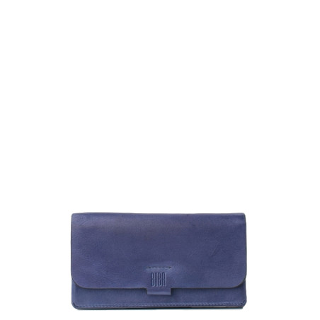 Biba Veta Large Washed Leather RFID Wallet VET2L Violeta