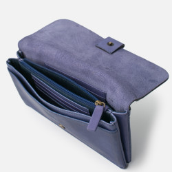 Biba Veta Large Washed Leather RFID Wallet VET2L Violeta